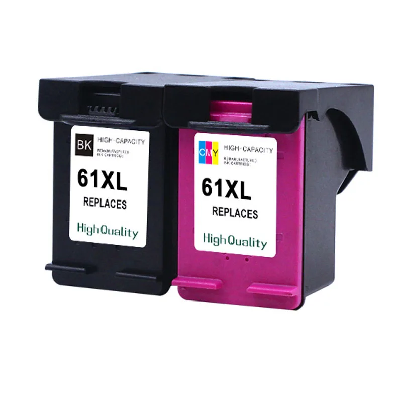 1 комплект 2 шт. 61XL 61 XL сменный чернильный картридж для hp с чернилами Deskjet 1000 1050 1055
