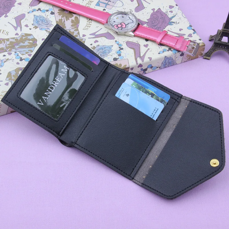 JIULIN бумажник из искусственной кожи женский короткий просто Бумажник складной