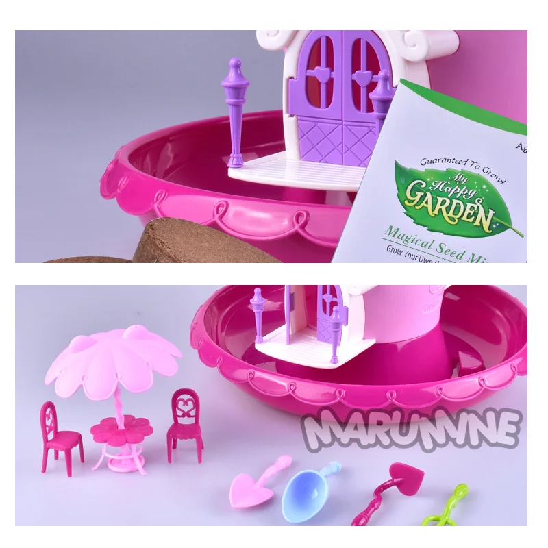 Игрушки Marumine STEM научные и образовательные горшечные растения ролевые игры