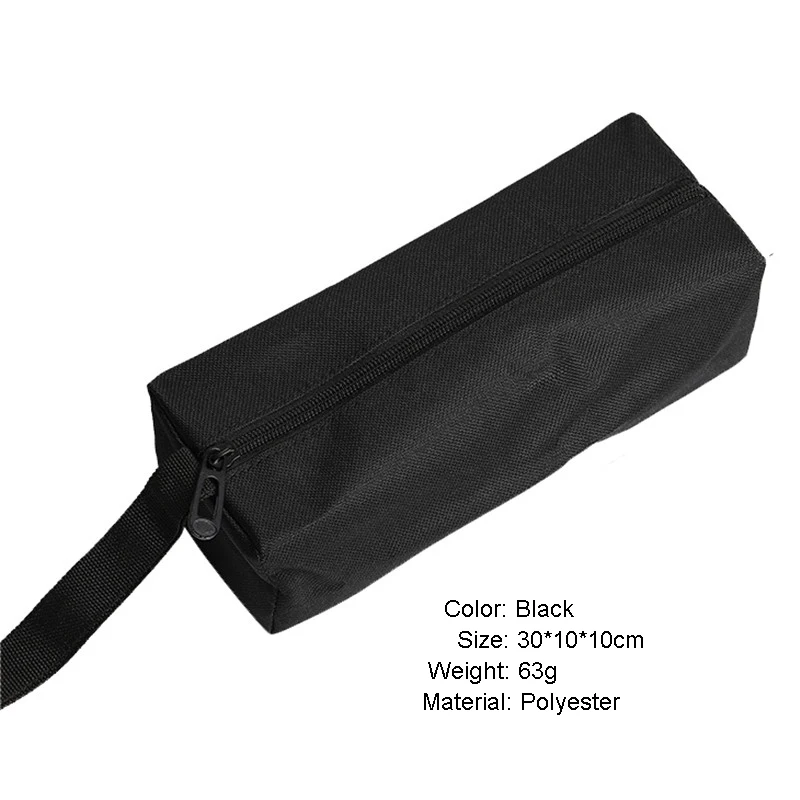 Black Urijk 1 шт. многофункциональная Холщовая Сумка для хранения ручных инструментов Водонепроницаемая фурнитура детали Органайзер сумка для отверток плоскогубцы сумка для инструментов - Цвет: Black
