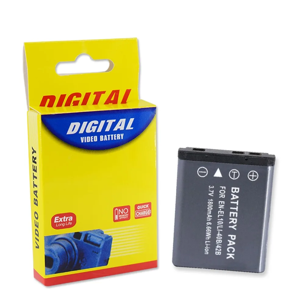 PALO 3 7 V EN-EL10 RU EL10 LI-42B Li-40B LI42B 40B Камера Батарея для Nikon OLYMPUS U700 U710 FE230 FE340 FE290 FE3 |