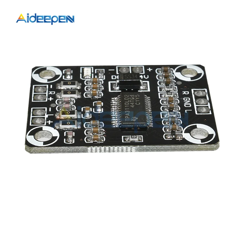 DC 8 V 18 3A TPA3110 2X15W цифровой аудио стерео усилитель плата модуль мини бинауральный
