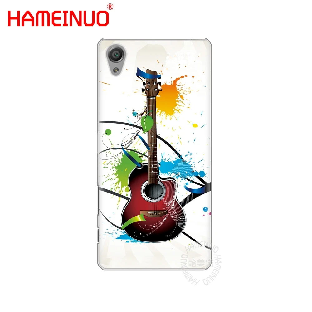Чехол для телефона HAMEINUO гитары blue music note bass sony xperia C6 XA1 XA2 XA ULTRA X XP L1 L2 compact XR/XZ/XZS PREMIUM |