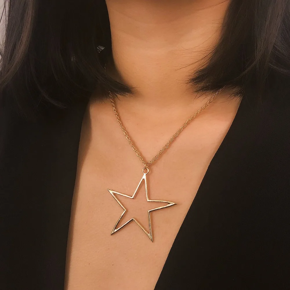 Женское Ожерелье в богемном стиле Золотистое с капельками воды ожерелье цветком