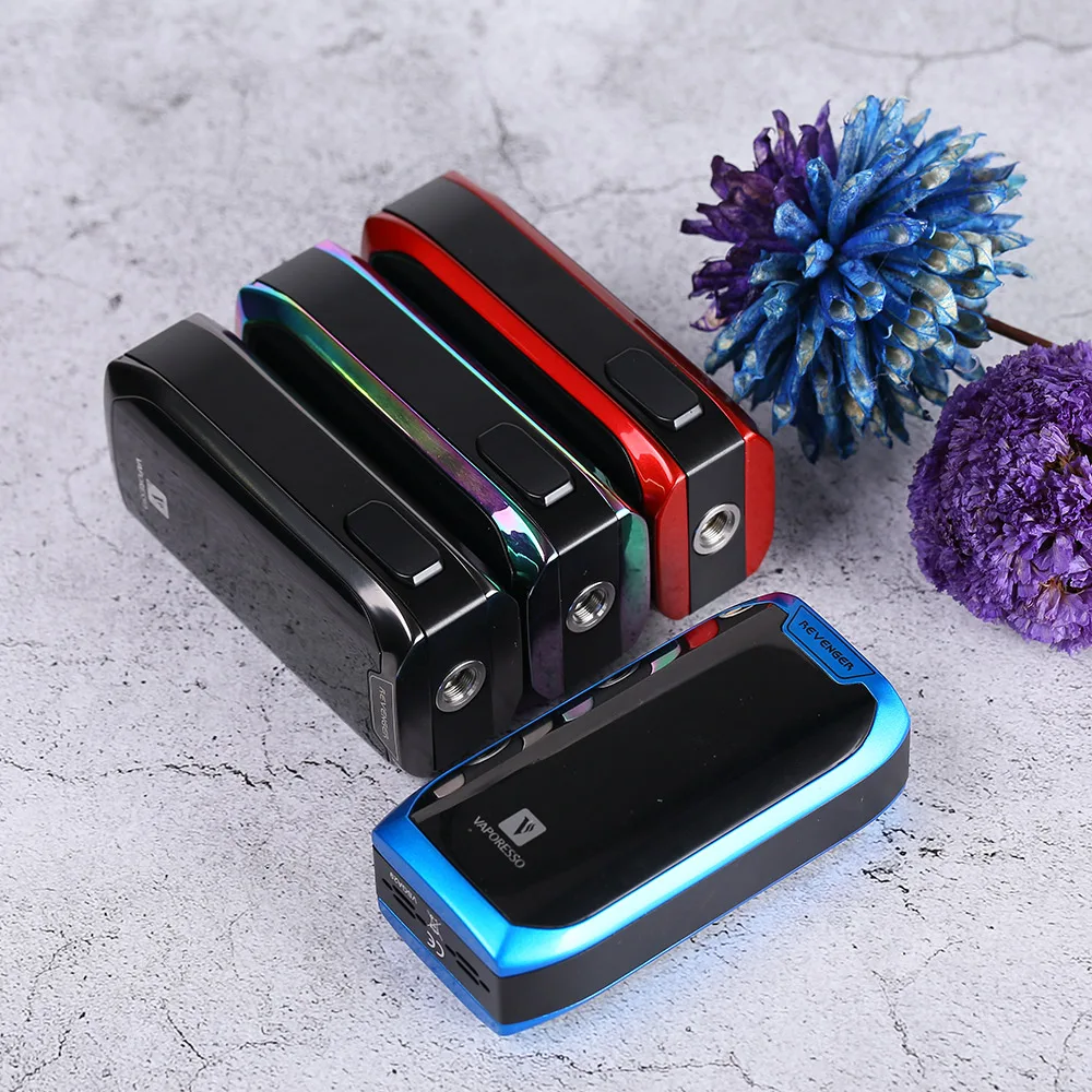 Оригинальный Vaporesso Revenger X TC коробка мод Макс 220 Вт Выход Vape с OLED 0 96 дюймов дисплей и