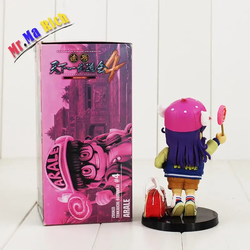 13 см аниме Dr. Slump Figura Arale ПВХ фигурка игрушка Con Il E Borsa Da Viaggio скульптура Гранде модельло Bambole|figure toy|dr. slumppvc toy |