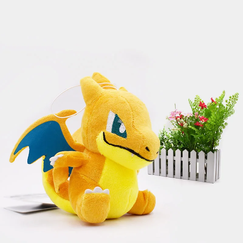 Q Charizard Y 4 стиля Q версия Mega Charizard X& Y Mega Charizard Y Mega Evolution чучела животных Peluche плюшевые качественные игрушки для детей - Цвет: Q Charizard Y
