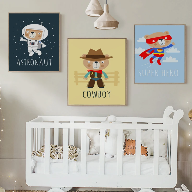 Элегантный постер для стихов простое платье любви мультяшный медведь Берни