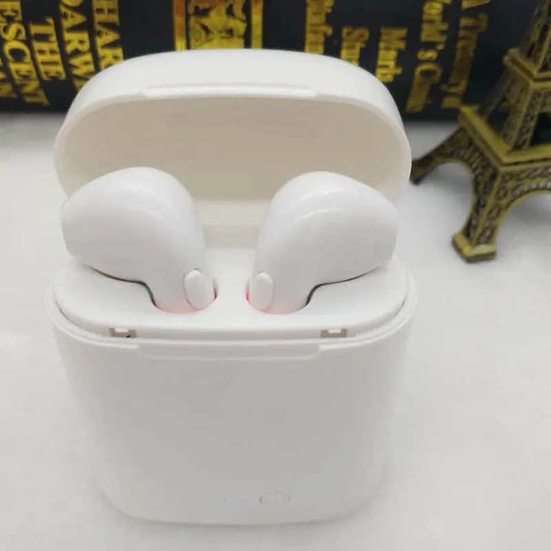 HAOBA, новинка, Мини Bluetooth 4,1, беспроводная гарнитура, спортивные, стерео, музыкальные наушники, гарнитура с зарядным устройством, коробка для телефона Android IOS