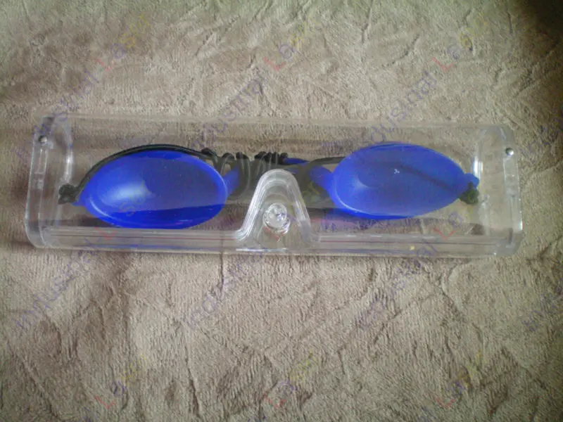

1pcs HQ Eyepatch glasses goggles for YAG Laser tattoo hair removal IPL Beauty Machine blue