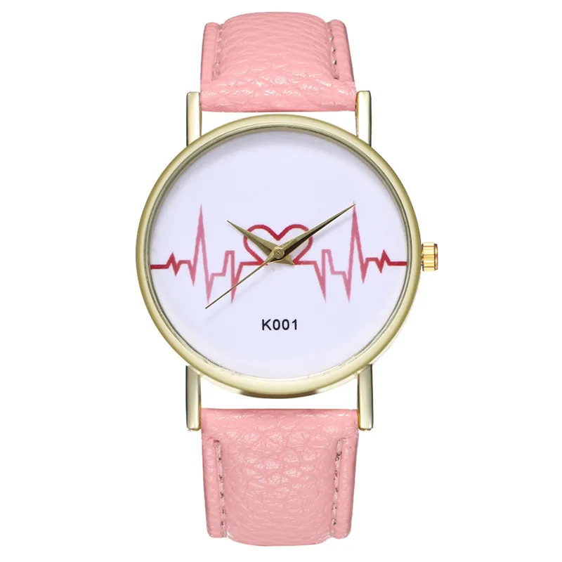 FUNIQUE креативные женские часы с рисунком модные наручные для женщин кожаное