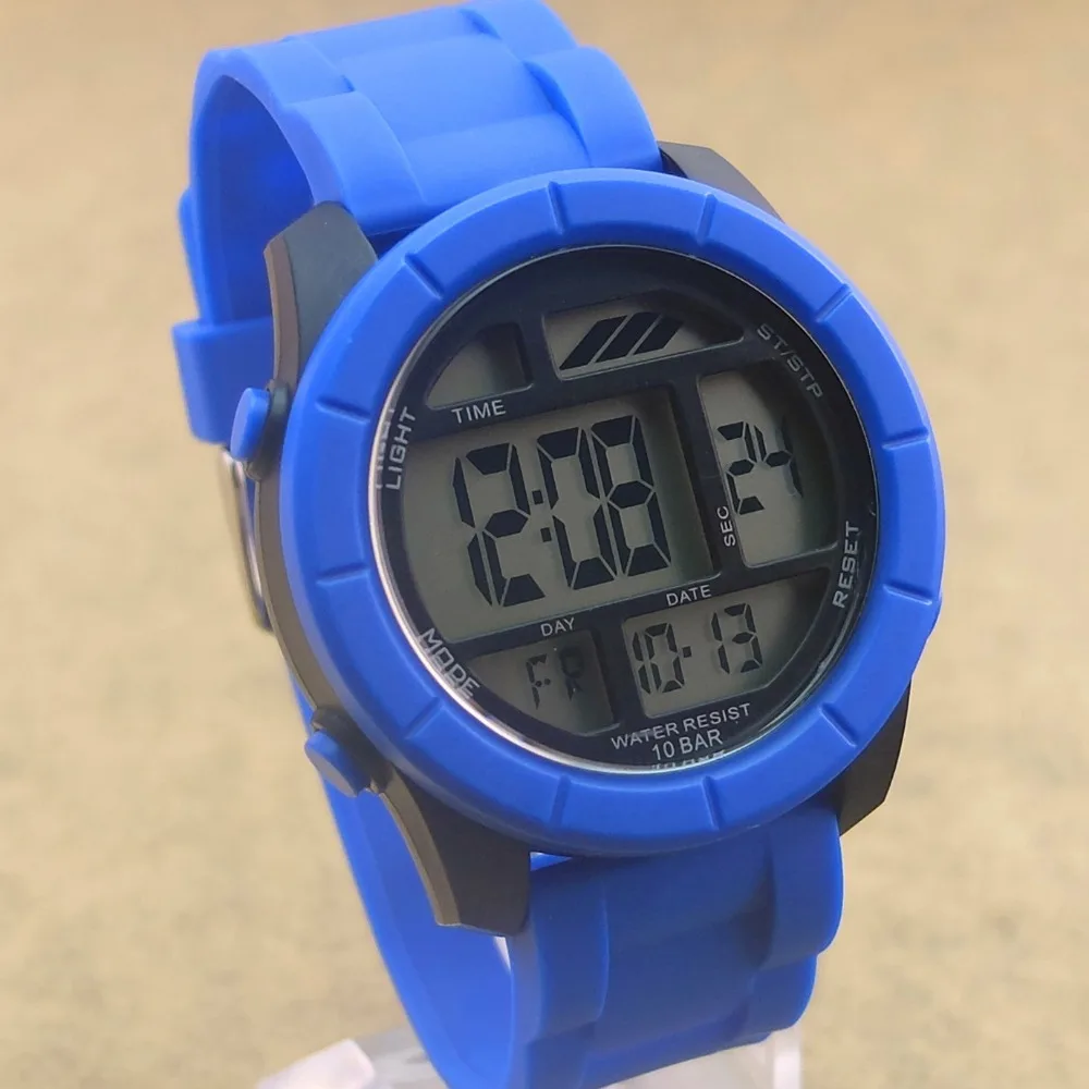 Для Мужчин's Спортивные часы Военная Униформа Часы светодиодный цифровой