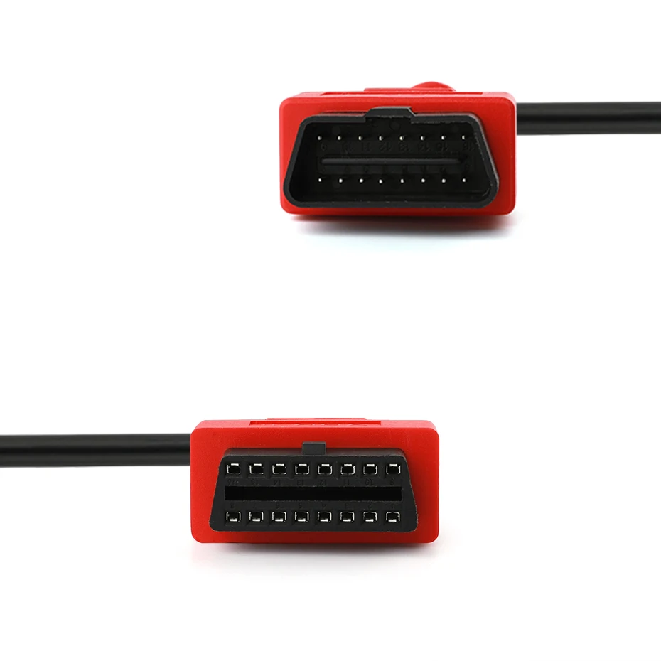 Ancel Оригинальный OBD2 Удлинительный кабель 30 см 16Pin для OBDII EOBD JOBD Расширенный разъем