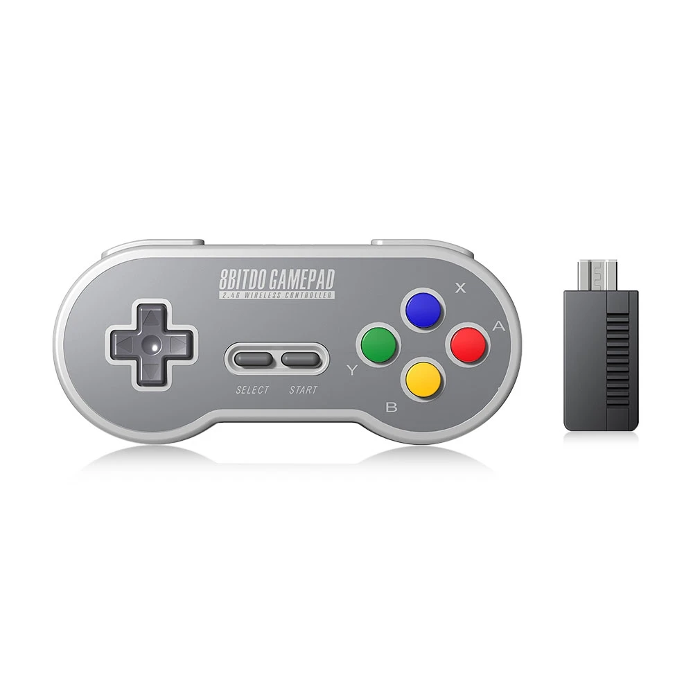 8bitdo SF30 SN30 2 4G Беспроводной геймпад Ретро пульт управления для SNES Classic Edition с