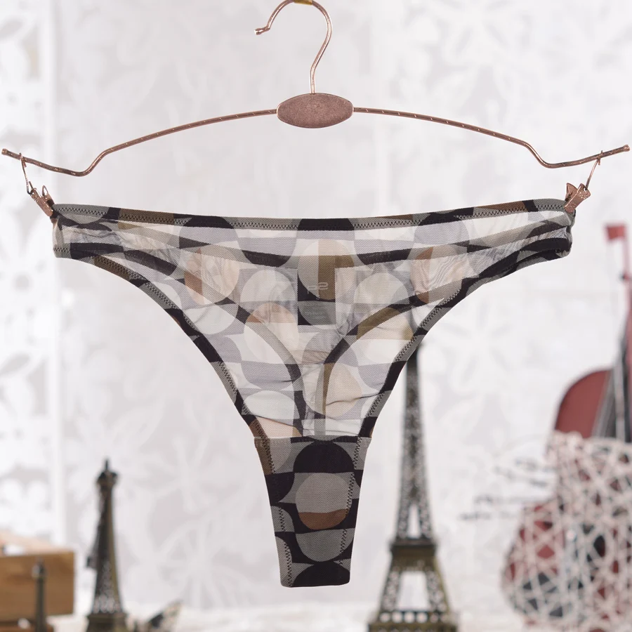 Женские прозрачные трусики стринги Прозрачное нижнее белье для девушек