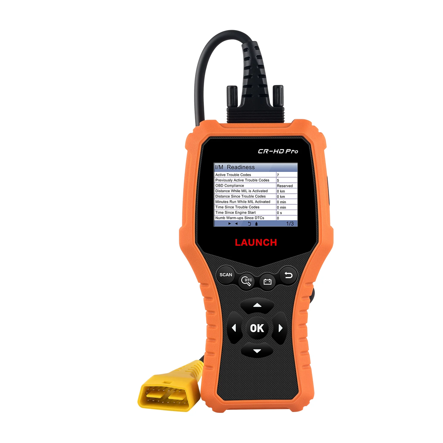 Новое поступление запуск CR-HD Pro Инструмент OBD для грузовика OBD2 сканер кода OBDII EOBD диагностический инструмент x431 CR-HD Pro бесплатное обновление