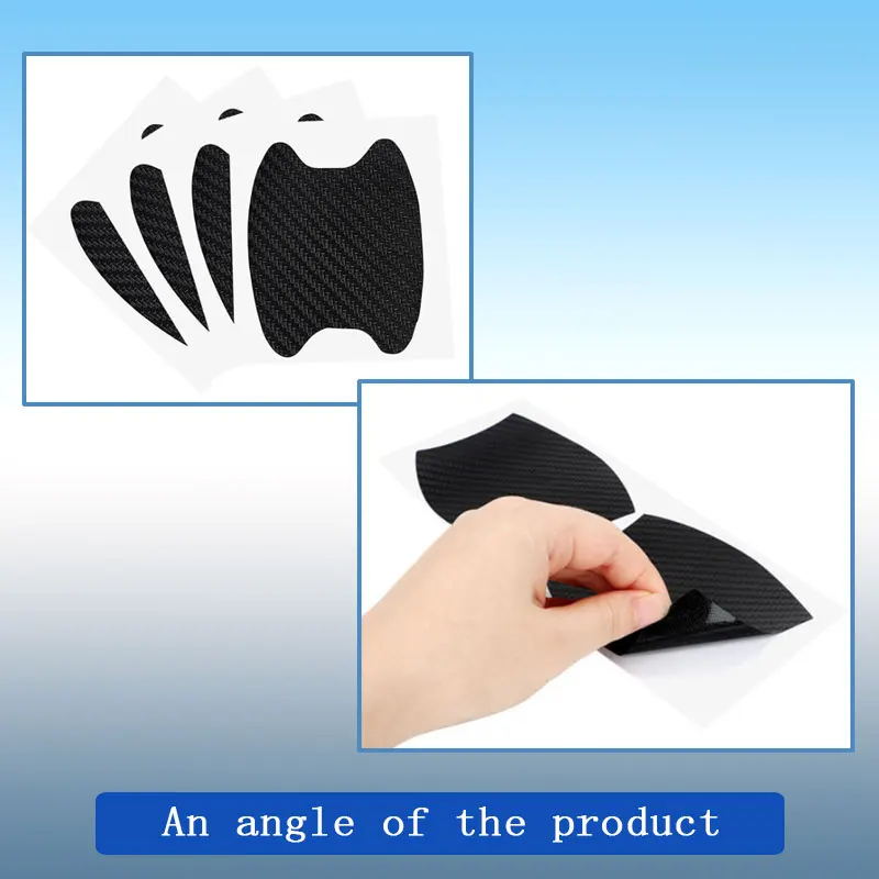 Автомобильная дверная ручка из углеродного волокна устойчивая к царапинам