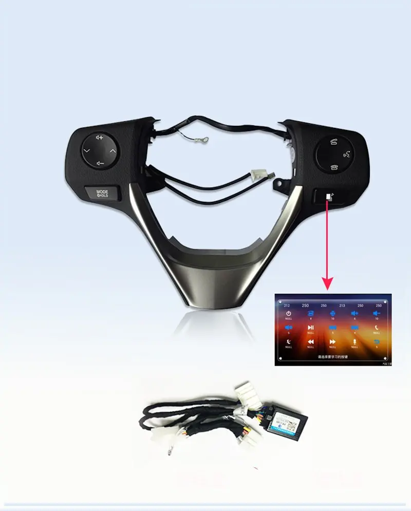 84250-02560 кнопки Bluetooth телефон рулевое колесо аудио кнопка управления для TOYOTA Corolla RAV4 автомобильный стиль