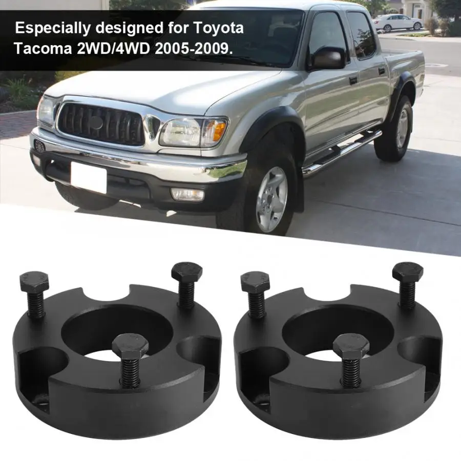 2 шт. автомобиля спереди Выравнивания Лифт комплект 2.5in для Toyota Tacoma 4runner 2WD/4WD FJ Cruiser 4WD авто аксессуары