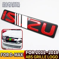 for 2012 2019 model isuzu d max front grill logo grille red logo red letters mux isuzu words d max accessory mu x accessories