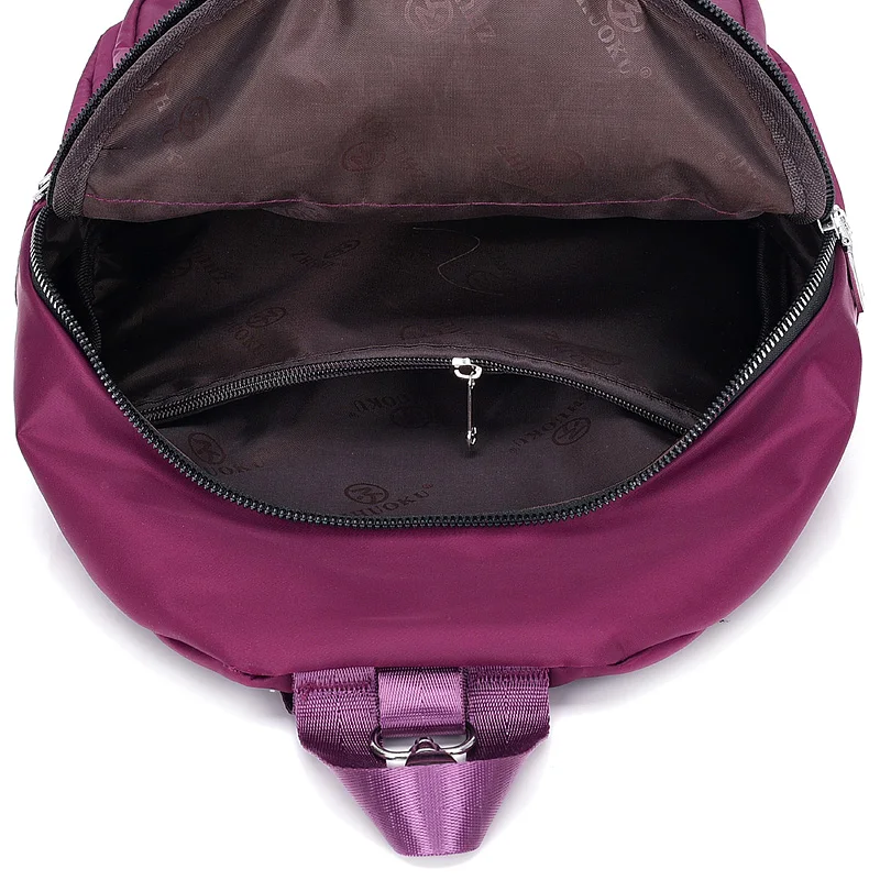 Женский водонепроницаемый нейлоновый рюкзак на молнии дорожные повседневные