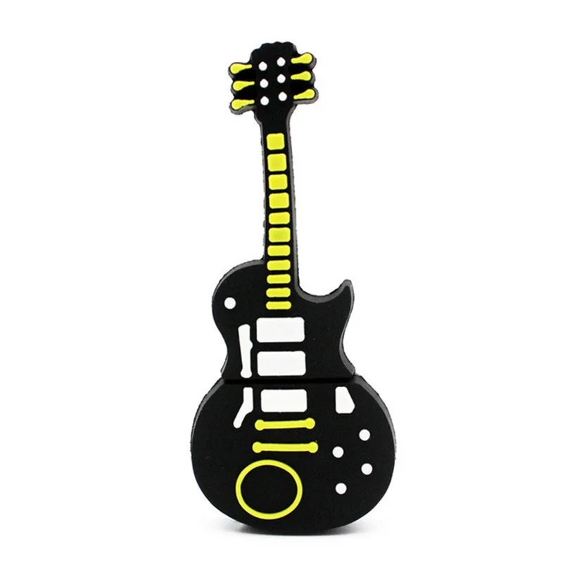 JASTER мультяшный музыкальный инструмент USB карта памяти usb 4/8/16/32/64 ГБ пианино Флешка в виде гитары подарки - Цвет: A