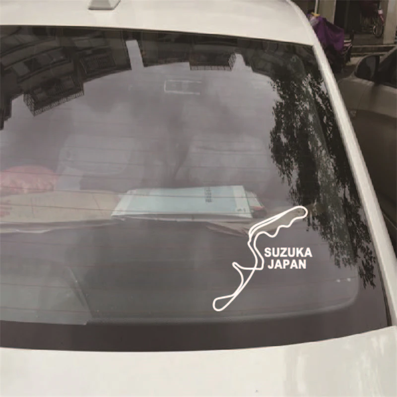 SUZUKA Япония стикеры GP DIY гоночная схема автомобиля трек виниловые художественные наклейки декор