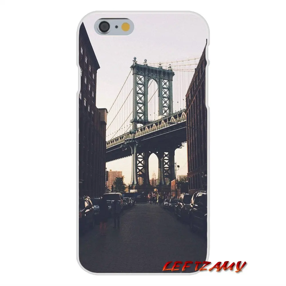 Mobile Phone Case Cover For Samsung Galaxy A5 A6S A7 A8 A9S Star J4 J6 J7 J8 Prime Plus 2018 New York City building Colored | Мобильные