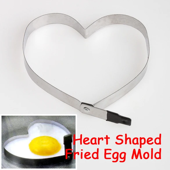 Кухня Heart Shaped Кук Fried Egg Плесень Нержавеющей Стали |