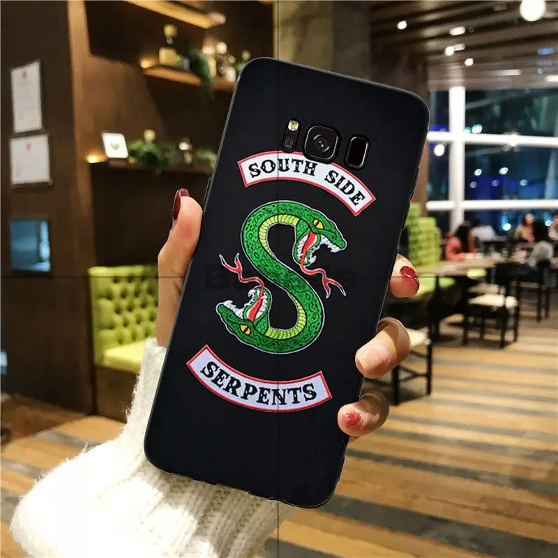 Babaite Американский ТВ ривердейл окрашенный ТПУ черный чехол для телефона GALAXY s5 s6