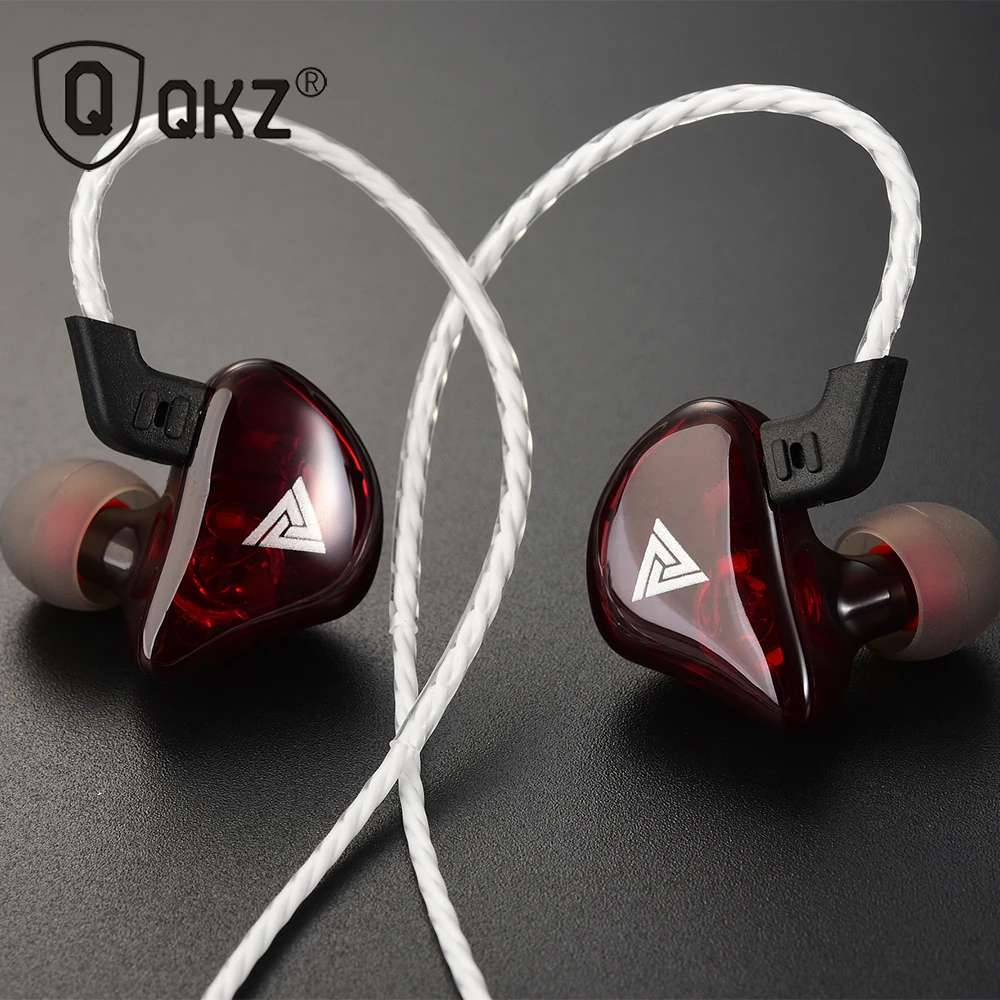 QKZ наушники спортивные стерео для Apple Xiaomi Samsung Музыка сотовый телефон Беговая