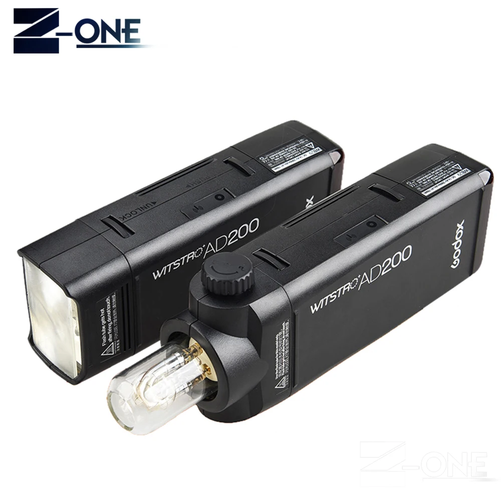 Вспышка Godox AD200 200Ws TTL GN60 HSS со встроенным беспроводным триггером 2 4G + передатчик Xpro
