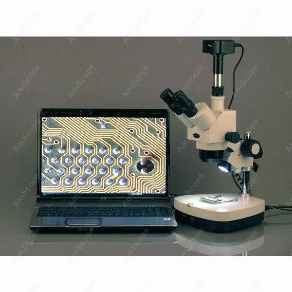 Зум микроскоп AmScope поставляет 5X 80X стерео зум двойной Галогеновый SKU: SH 2TZ C2|microscope