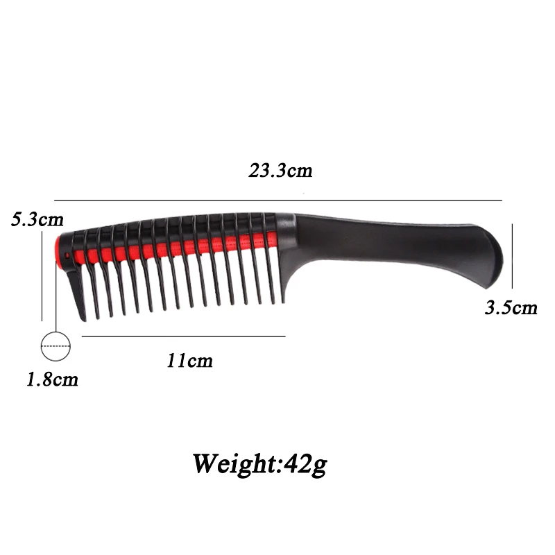 Новинка, расческа для волос, не завязывается, расческа для волос, моделирующая, съемная, с большими зубами, прямая расческа для волос, инструмент