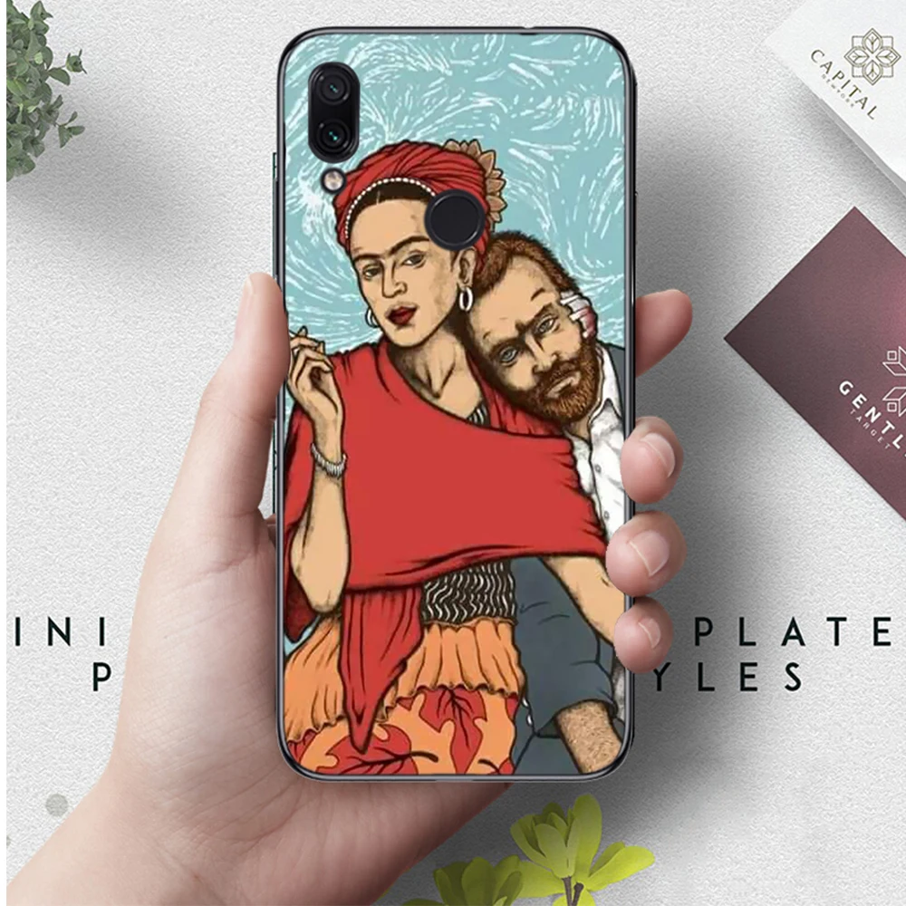 Забавный силиконовый чехол Lavaza Mona Lisa для Xiaomi Redmi 4A 4X5 5A 6 6A 7 7A 8 8A K20 Pro Plus S2 Go - Цвет: 2