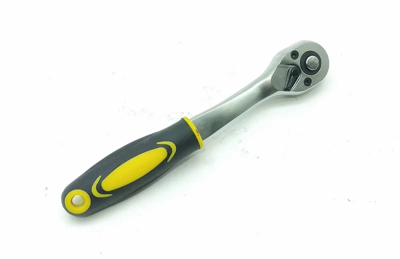Новый 1 шт. 1/4 &quot3/8&quot Cr V Трещоточный ключ с высоким крутящим моментом для головки