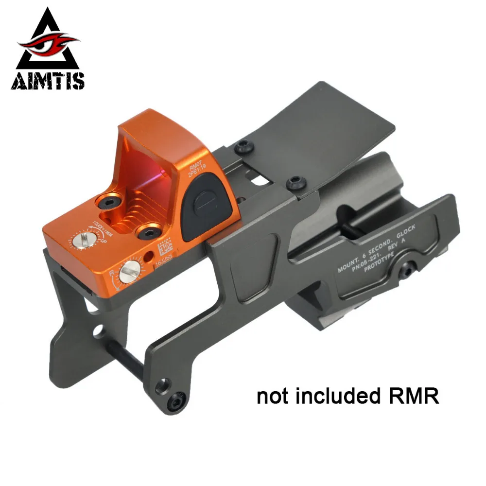 AIMTIS ALG Defense 6 Second Mount Optics Scope RMR для пистолета Gen3 Glock 17 18C 22 24 31 34 35 пистолеты с Magwell|mount