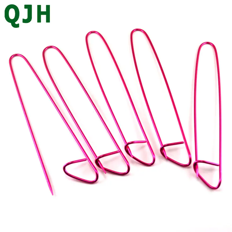 QJH brand 5pcs 15cm Marker Stitch Holder Needle Clip Craft Knitting Crochet Locking Weaving Sewing Tools