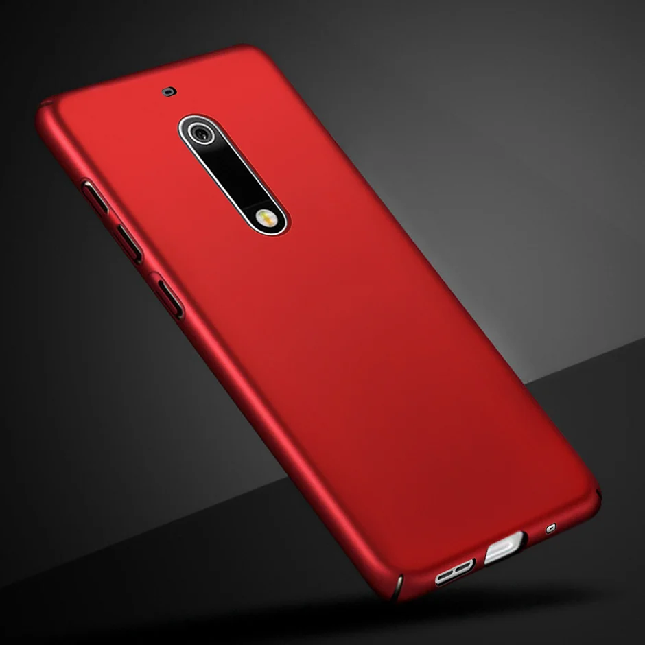 Жесткий пластиковый матовый чехол из поликарбоната для NOKIA 5 2 дюйма роскошный
