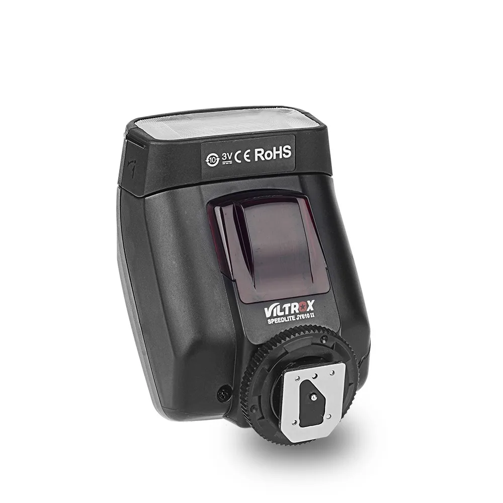 VILTROX JY610II Мини Универсальный ЖК дисплей Вспышка Speedlite свет + Диффузор подставка