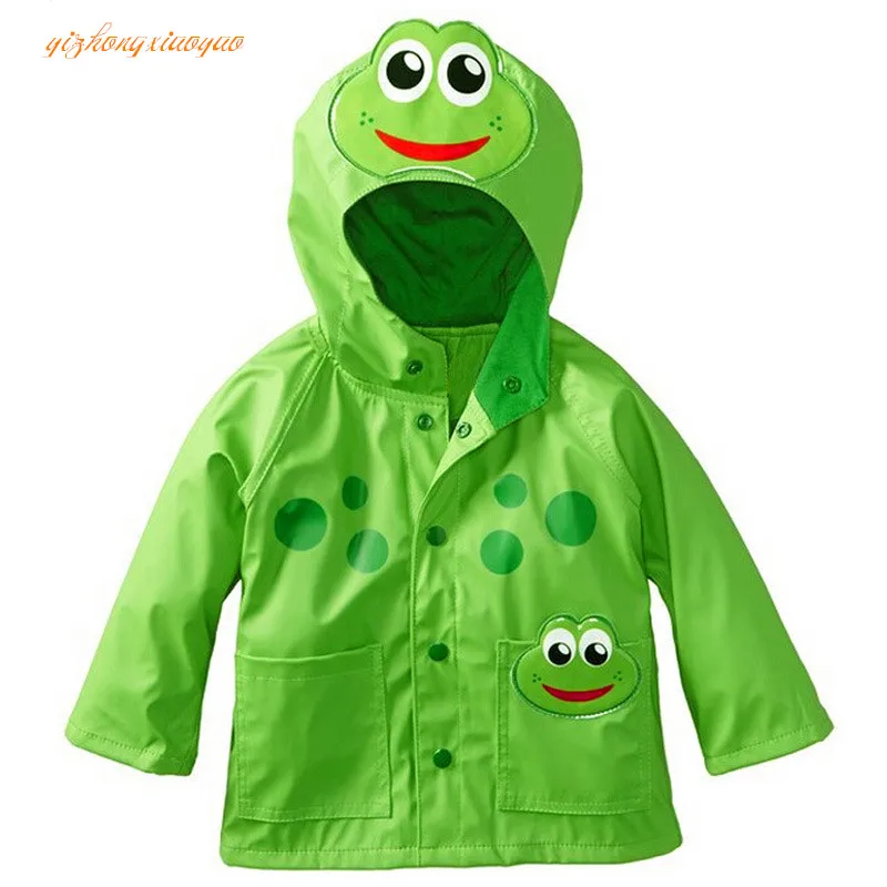 Новая модная Милая Детская куртка для девочек с героями мультфильмов Ветровка