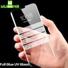 УФ-защита для экрана с полным покрытием для Samsung S9 S8 Plus, закаленное стекло с полным покрытием, Легкая жидкость для Galaxy S10 Plus, Note8, Note9, S10e