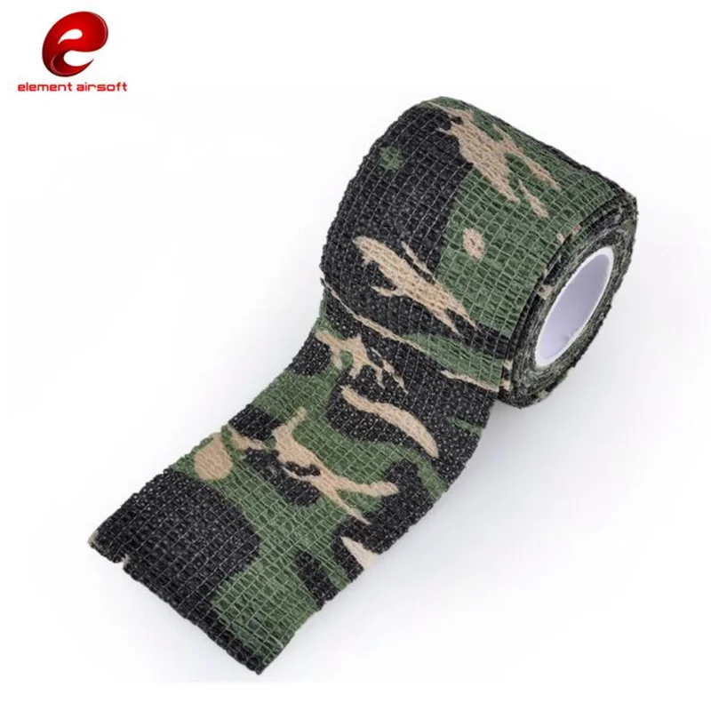 Элемент камуфляж эластичный Камо Хлопок ленты Военная Airsoft Пейнтбол винтовка пистолет аксессуары EX388