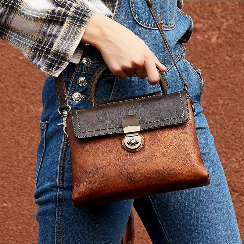 Модная обувь из натуральной кожи Для женщин Сумочка HASP женская мягкая сумка