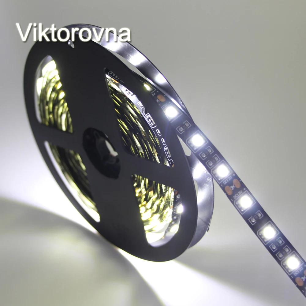 RGB Светодиодная лента 5050 SMD гибкий свет 12 в холодный белый/теплый