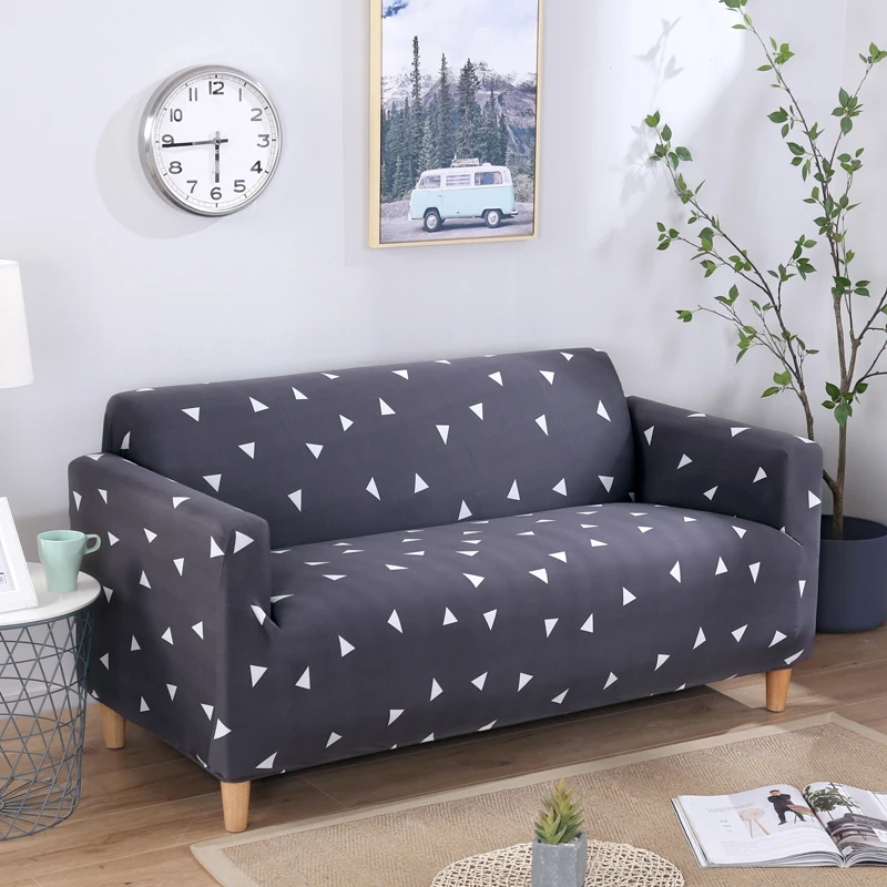 

geometric sofa cover for living room Slipcovers protector sofa Elastic Stretch Spandex full Couch Cover sofa Towel 1/2/3/4 Seat