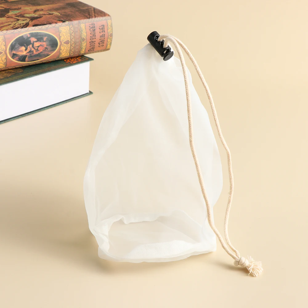 Useful 120mesh Reusable Fine Mesh Wine Strainer Nut Milk Bag Food Special Coffee Filter Cheese cloth Nylon Cooking All Purpose | Дом и сад