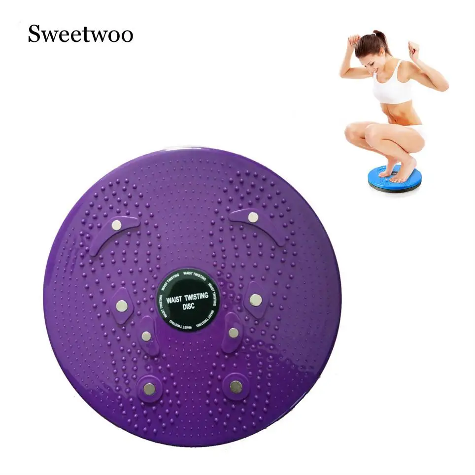 

2019 Fitness Foot Massage Disc Balance Aerobic Exercise Twisted Waist Plate Magnet Waist Wriggle Plate Disk Twist Board