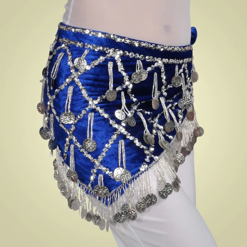 Бестселлер набедренный шарф для танца живота разных цветов пояс с монетами и