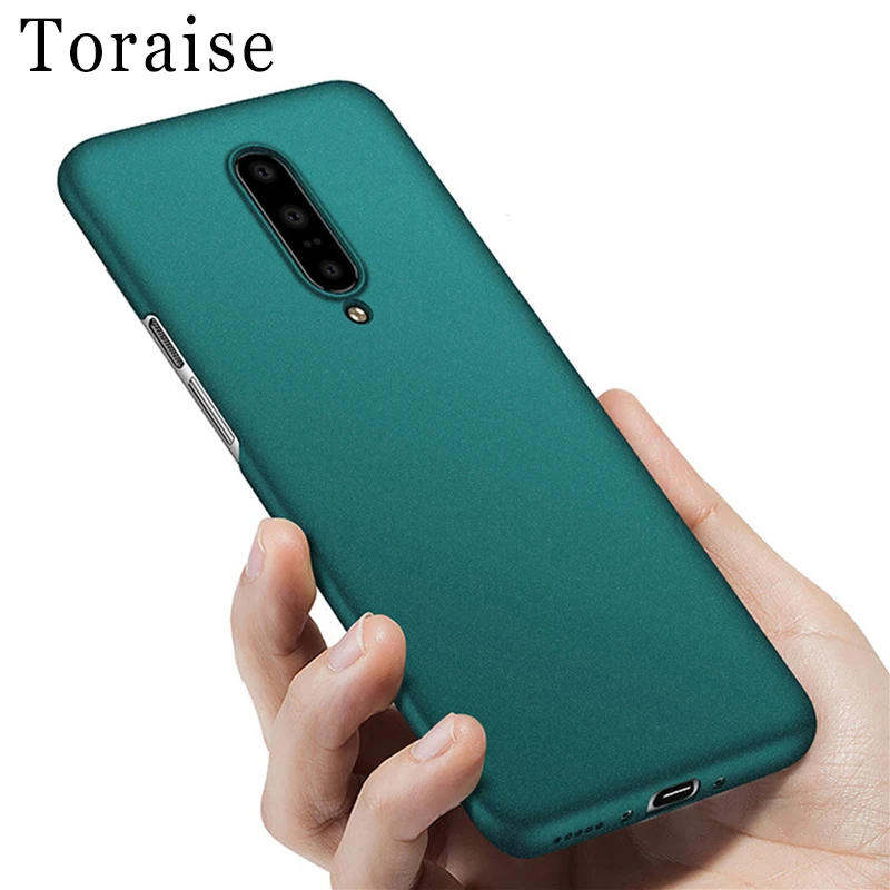 Чехол toraise для OnePlus 7 Pro 1 + Роскошный ультра тонкий жесткий PC матовый чехол Coque |